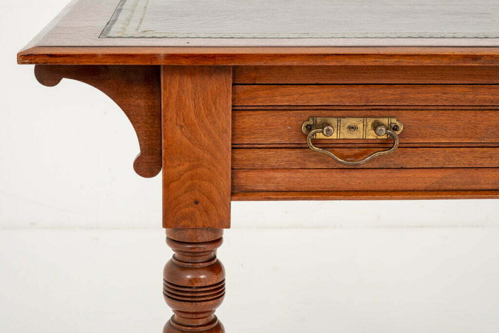 Late Victorian Walnut Writing Table