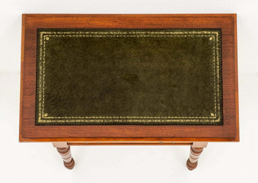 Late Victorian Walnut Writing Table