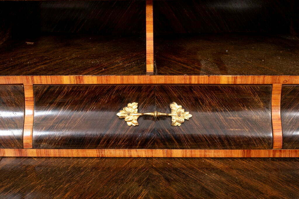 Wonderful French Walnut and Marquetry Bonheur de Jour