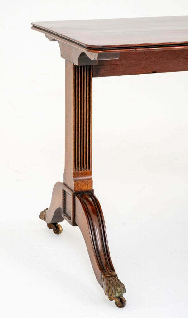 Regency Style Mahogany Coffee Table