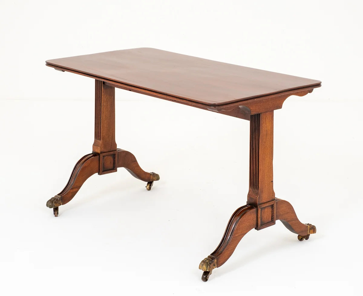 Regency Style Mahogany Coffee Table