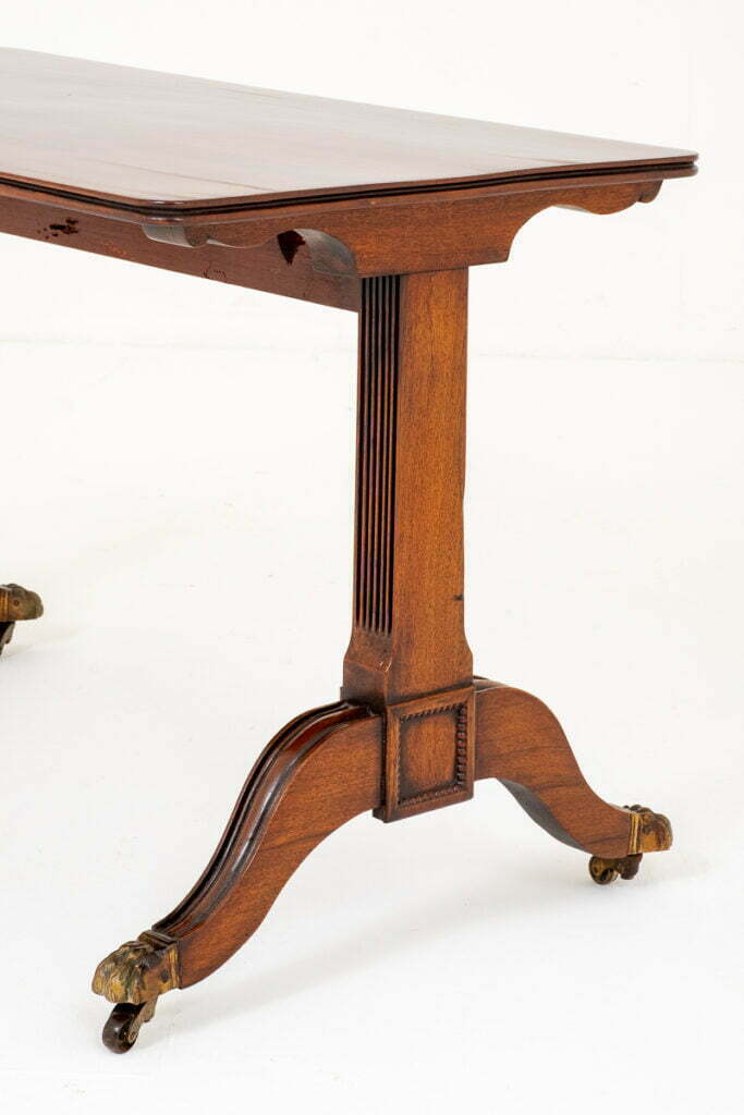 Regency Style Mahogany Coffee Table