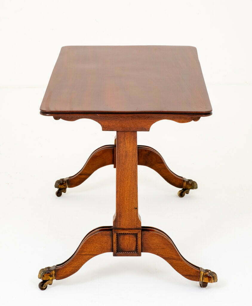 Regency Style Mahogany Coffee Table