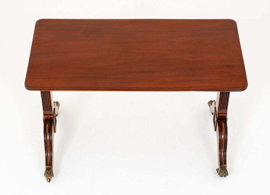 Regency Style Mahogany Coffee Table