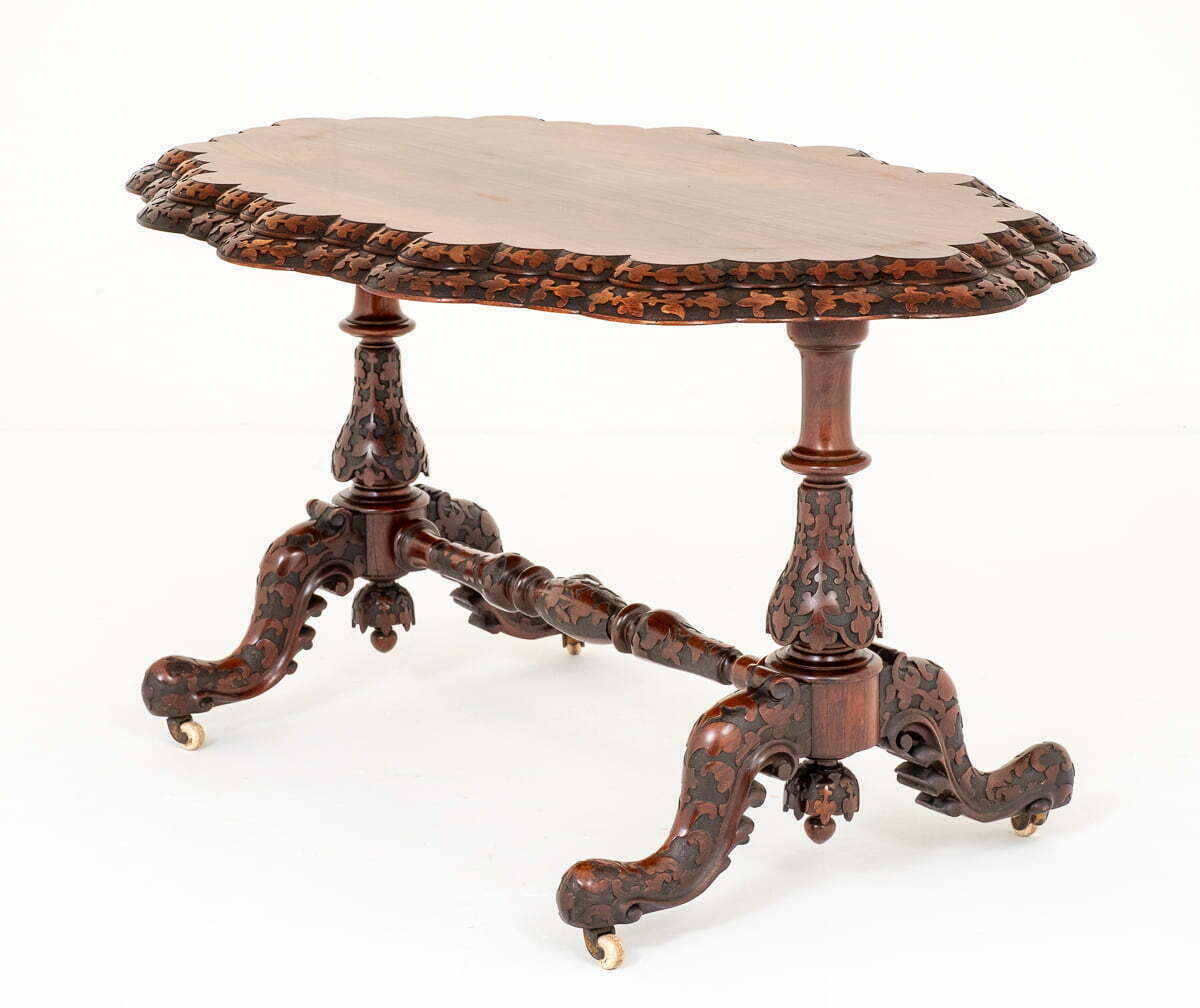 Very Good Rosewood Irish Centre Table