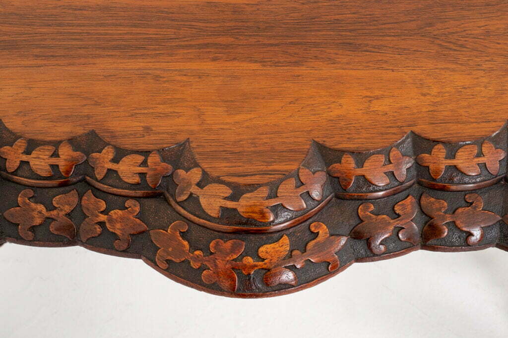 Very Good Rosewood Irish Centre Table