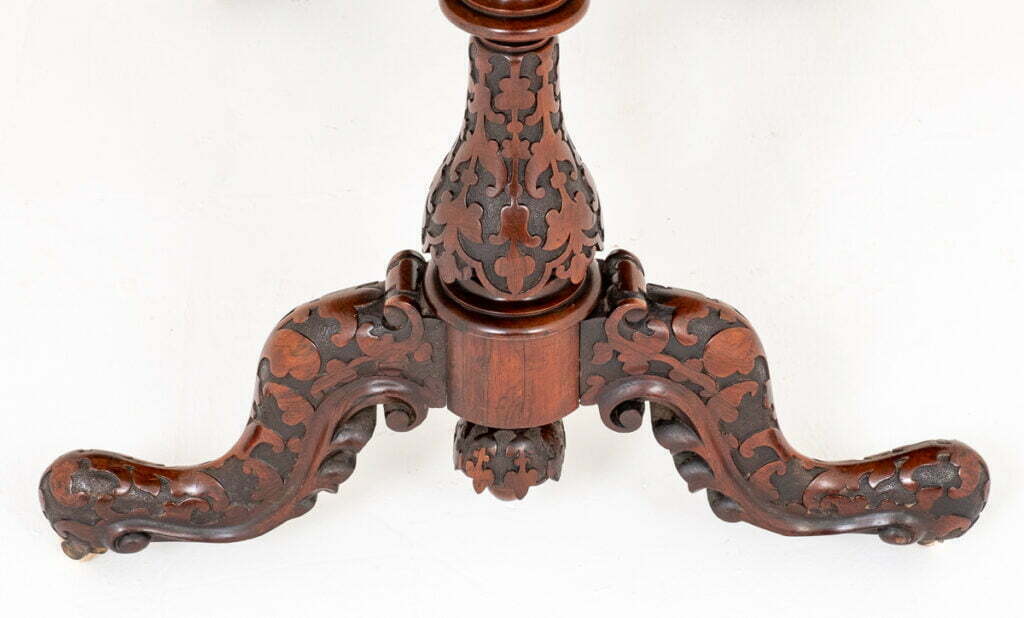 Very Good Rosewood Irish Centre Table