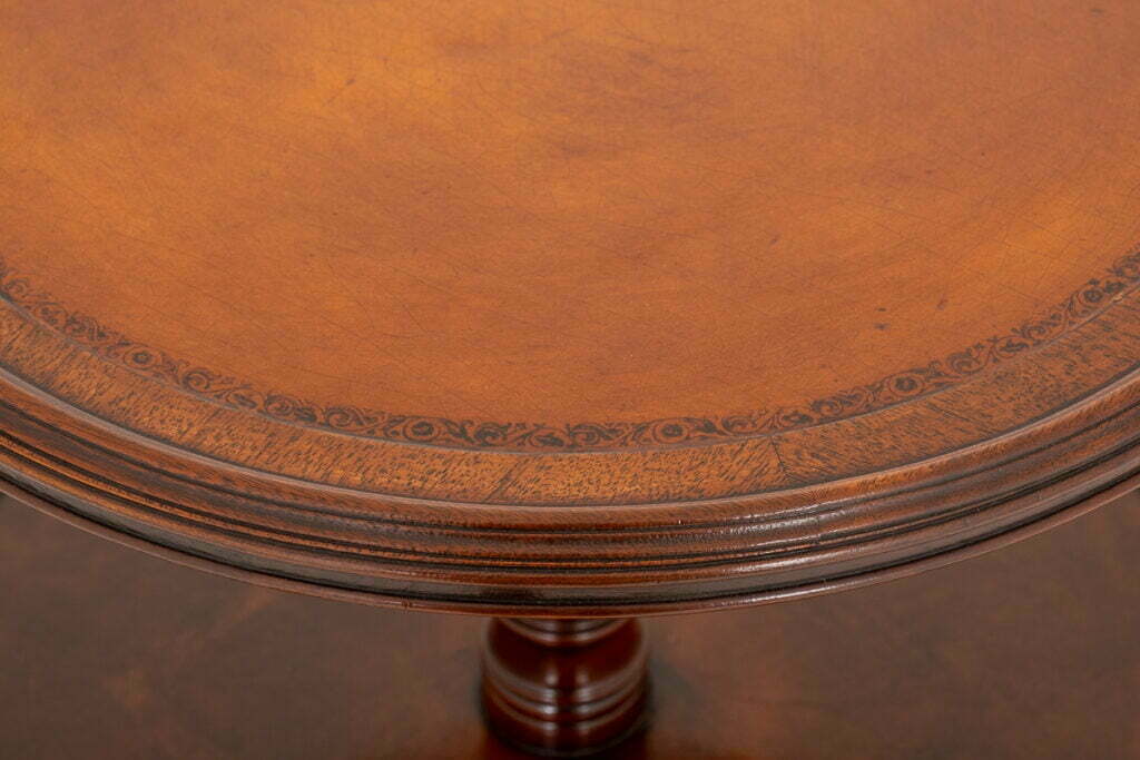 Pretty Mahogany Regency Style 2 Tier Occasional Table