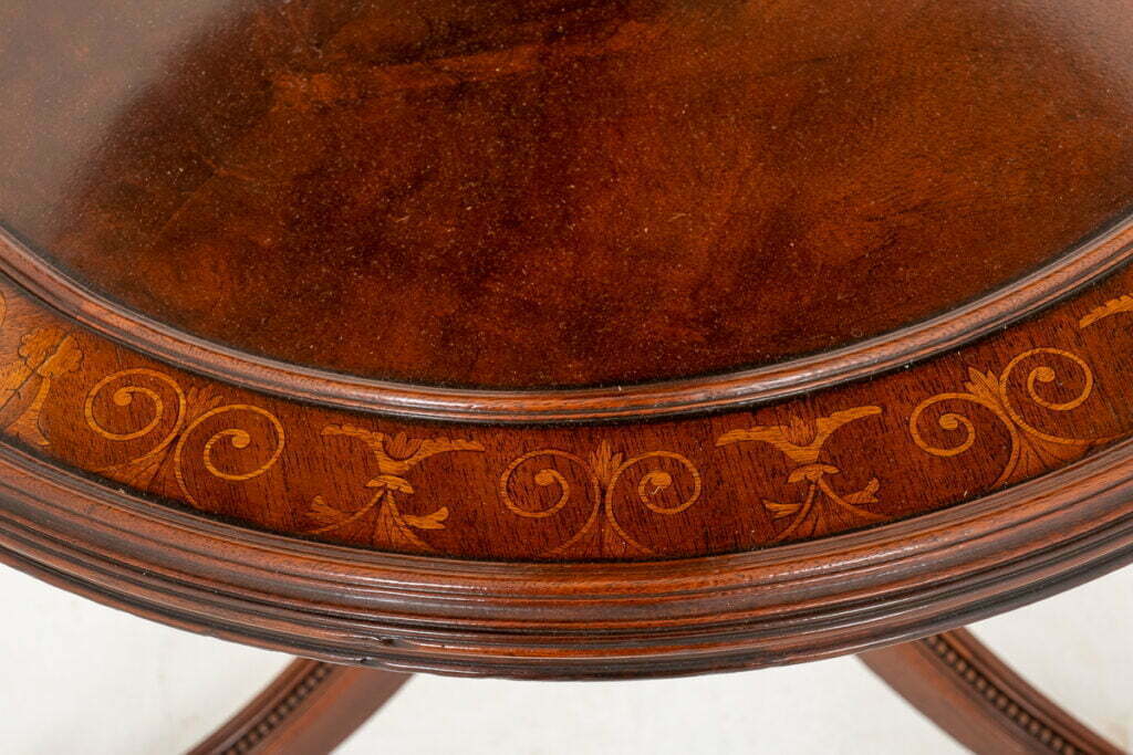 Pretty Mahogany Regency Style 2 Tier Occasional Table