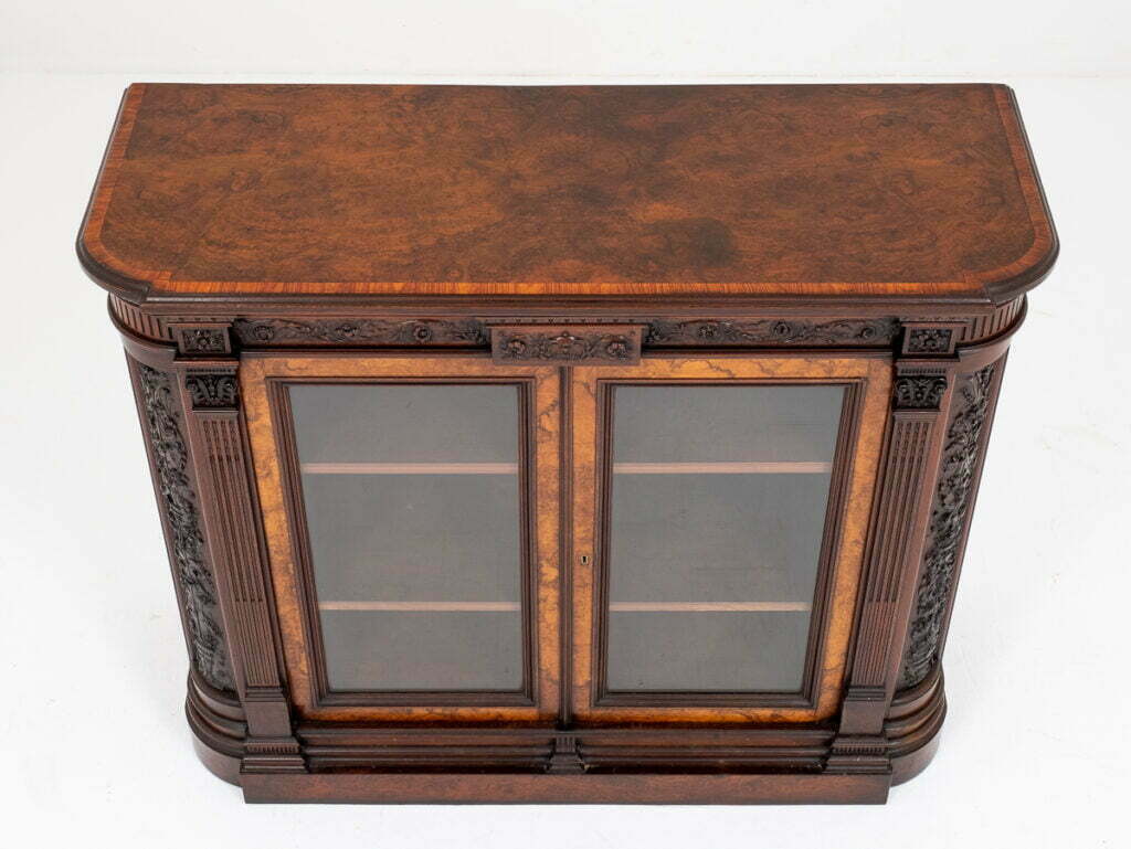 Stunning Walnut “Gillow and Co” Side cabinet