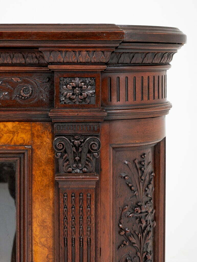 Stunning Walnut “Gillow and Co” Side cabinet
