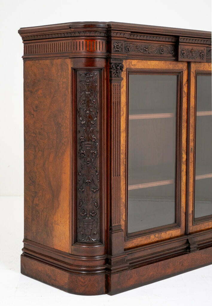 Stunning Walnut “Gillow and Co” Side cabinet