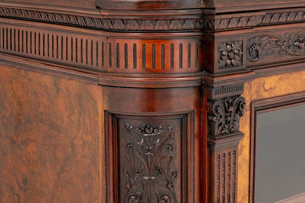 Stunning Walnut “Gillow and Co” Side cabinet