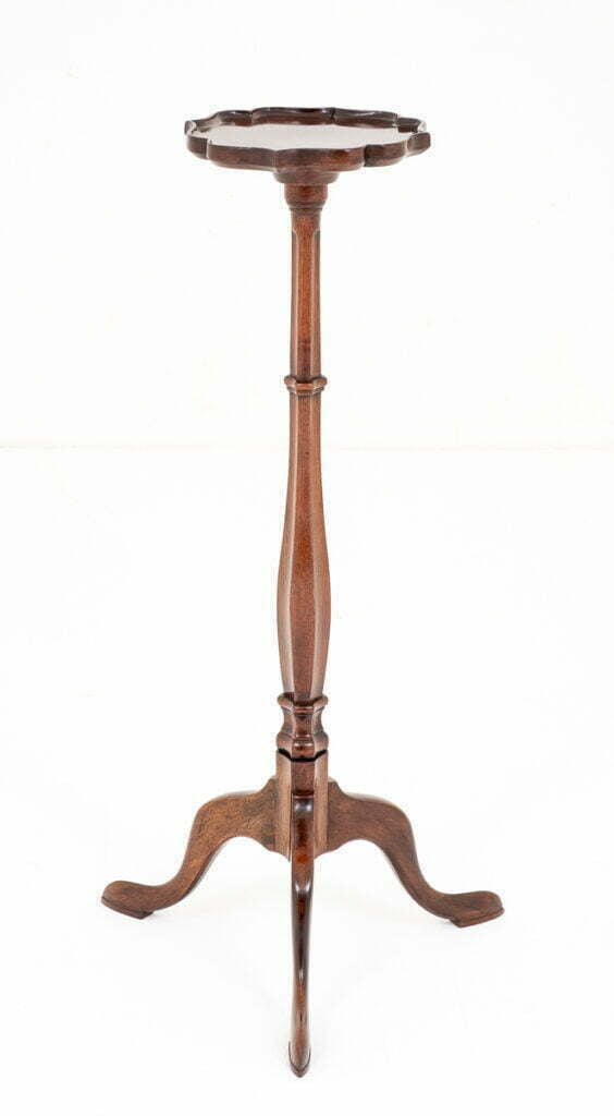 Georgian Style Mahogany Torchiere.