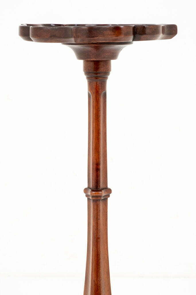 Georgian Style Mahogany Torchiere.