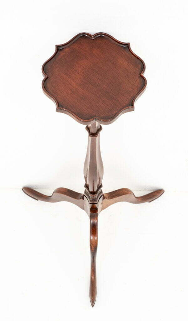Georgian Style Mahogany Torchiere.