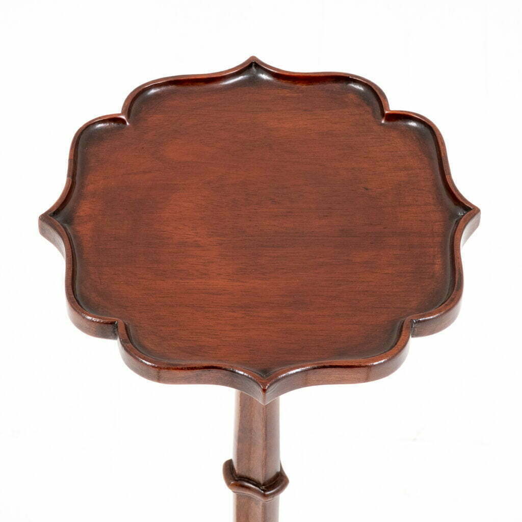 Georgian Style Mahogany Torchiere.