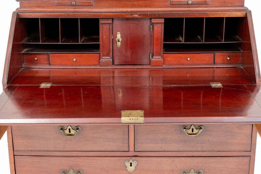 Wonderful Georgian Mahogany Bureau Bookcase