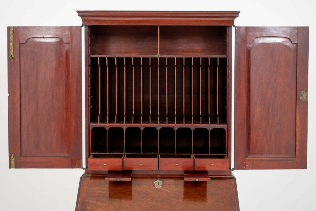 Wonderful Georgian Mahogany Bureau Bookcase
