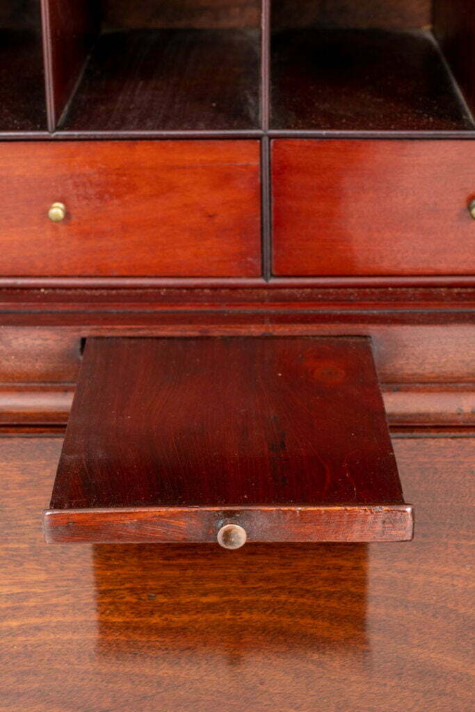 Wonderful Georgian Mahogany Bureau Bookcase