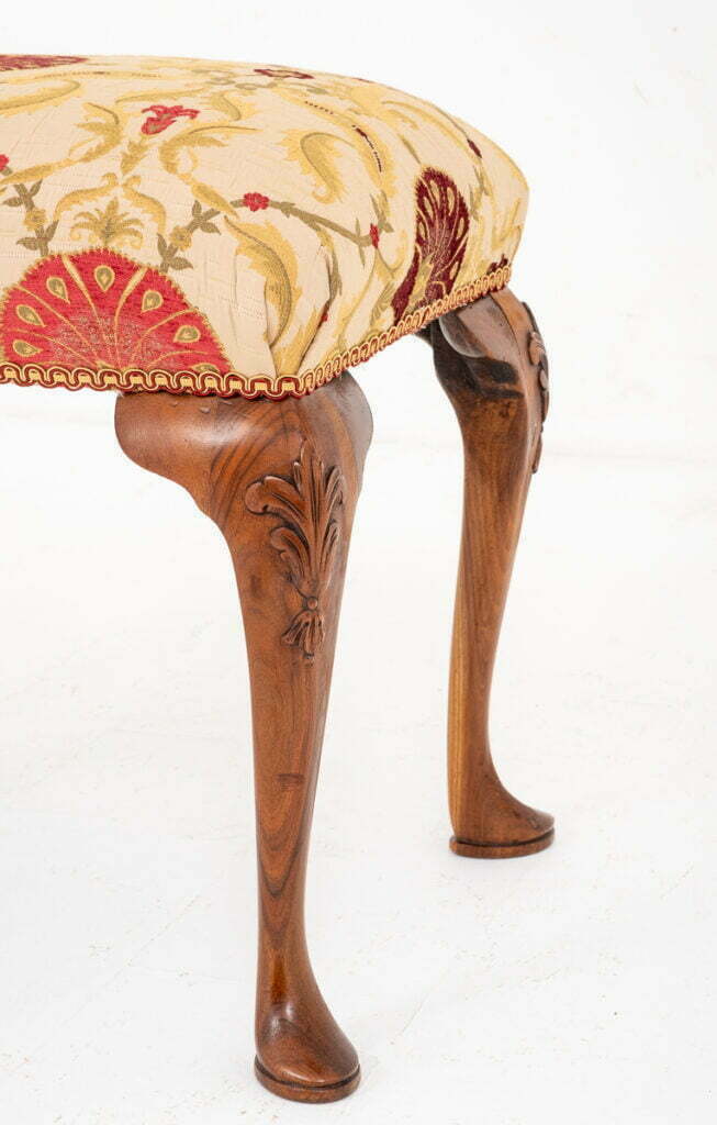 Pretty Queen Anne Style Stool