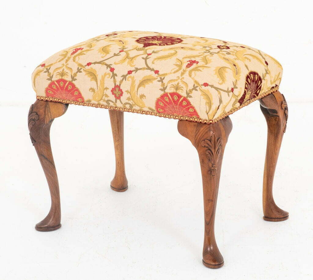Pretty Queen Anne Style Stool