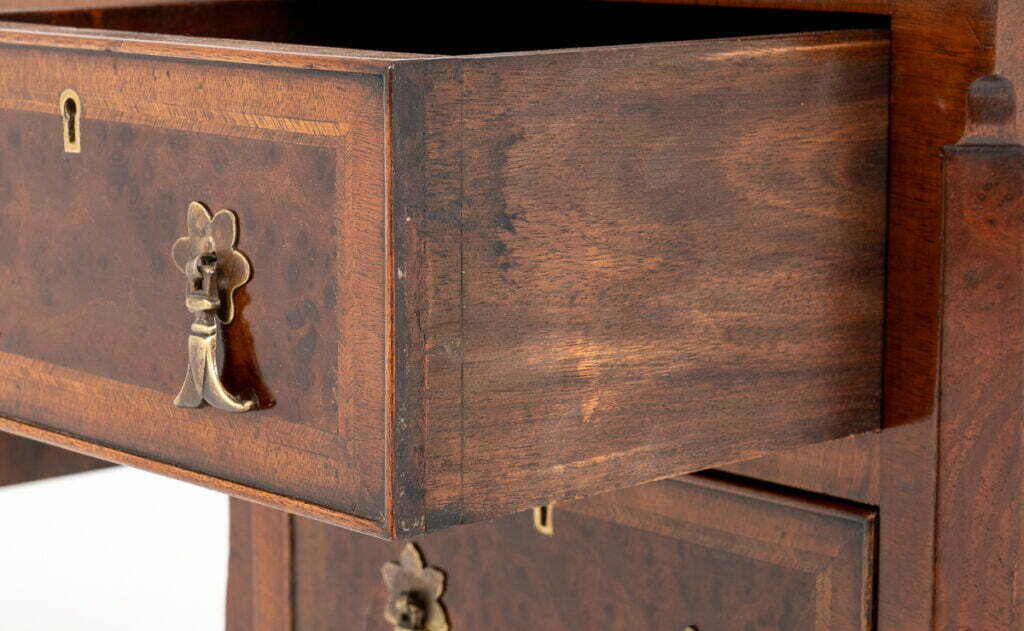 Walnut Chippendale Style Writing Table