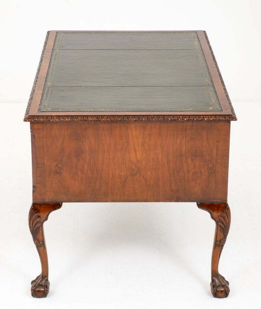 Walnut Chippendale Style Writing Table