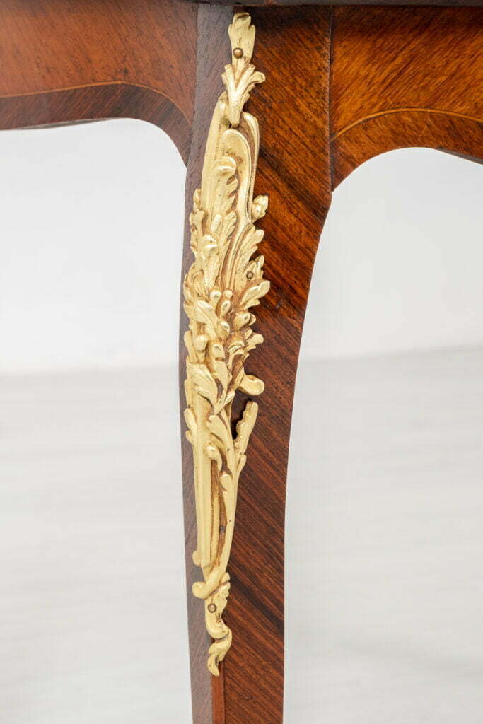 Elegant Satinwood and Ormolu Mounted Etagere