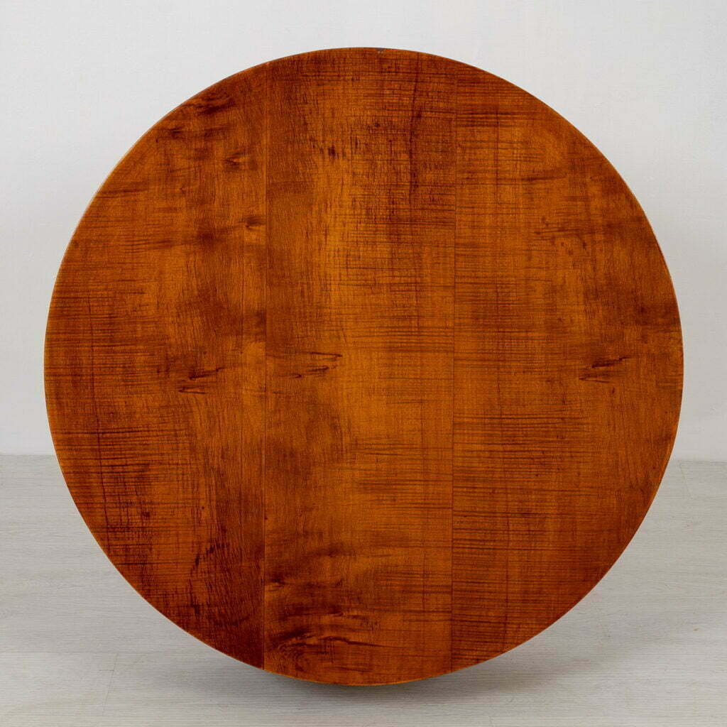 Art Deco Sycamore Cylindrical Occasional Table