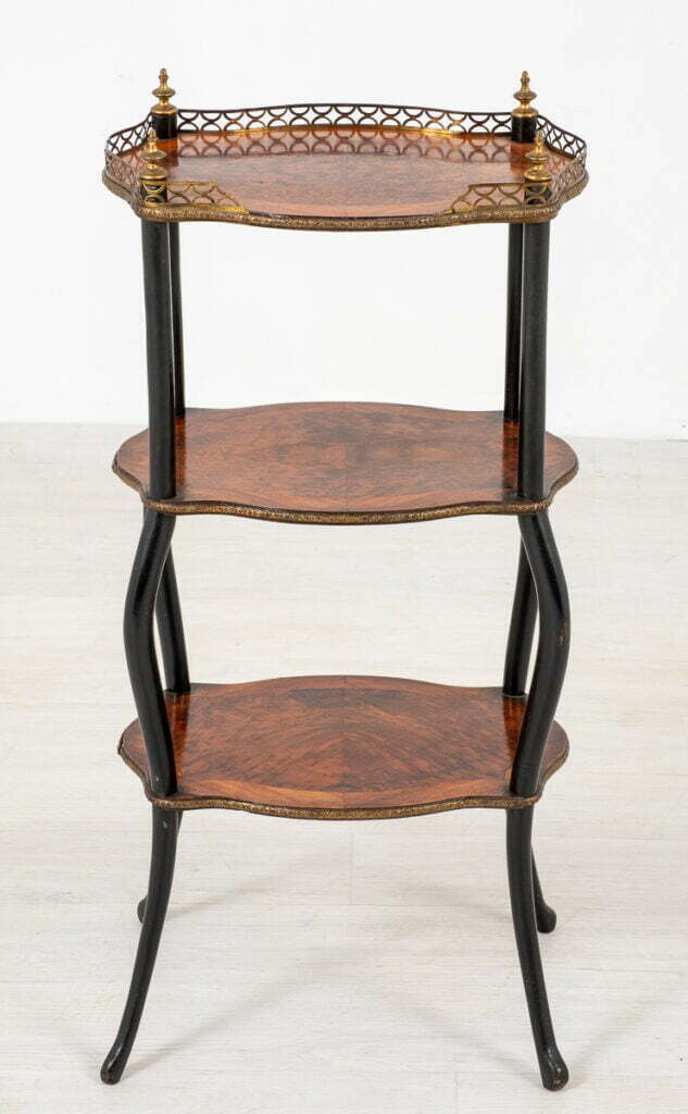 Pretty French Amboyna Etagere
