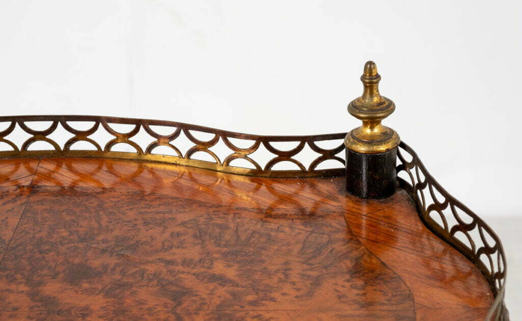 Pretty French Amboyna Etagere