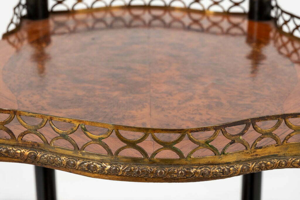 Pretty French Amboyna Etagere
