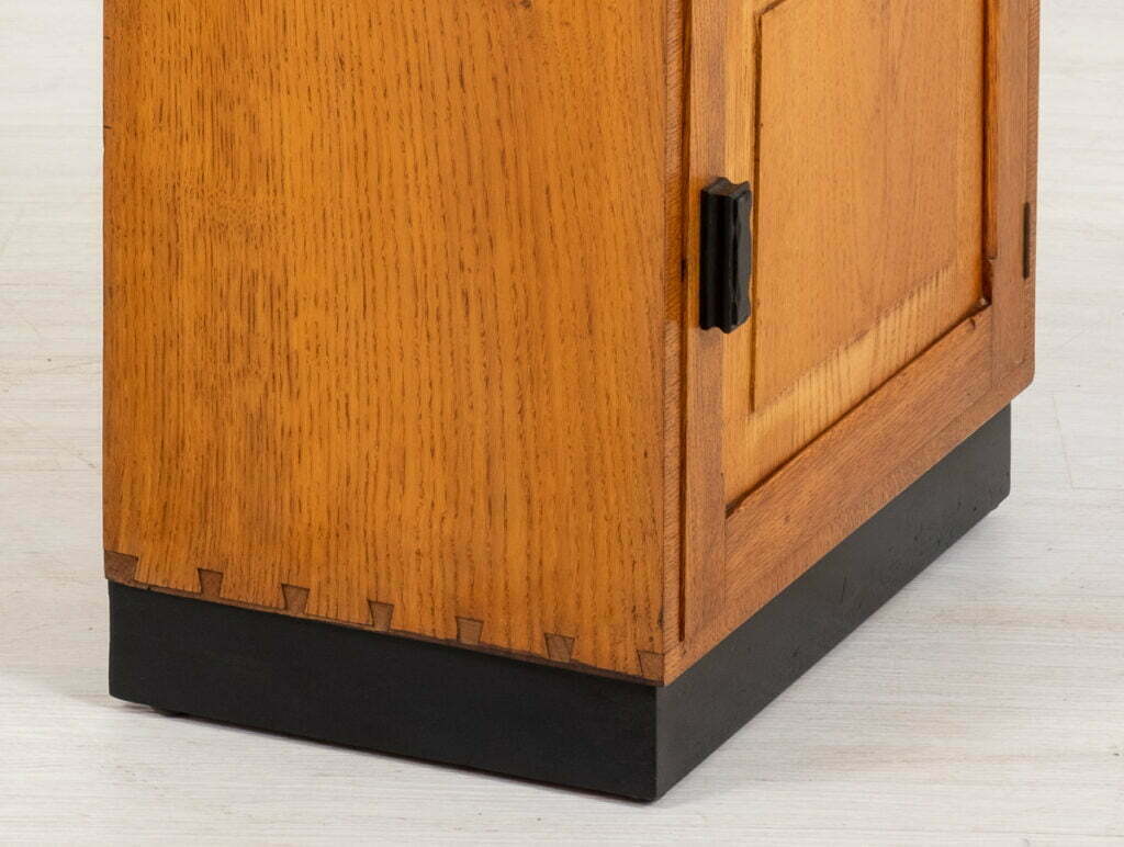 Unusual Oak Deco Cabinet