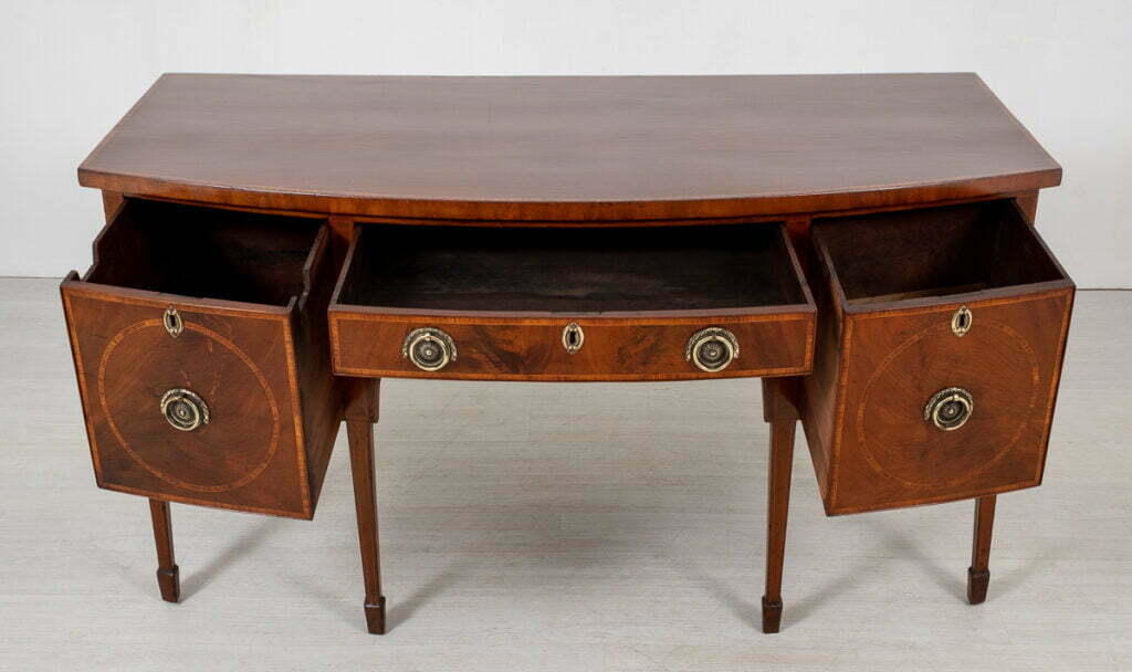 Superb Sheraton Revival Mahogany Sideboard