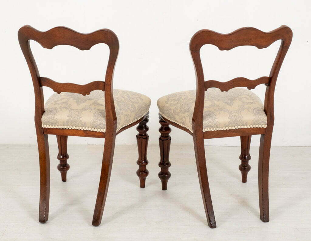 Pair of Mahogany William IV Side Chairs.