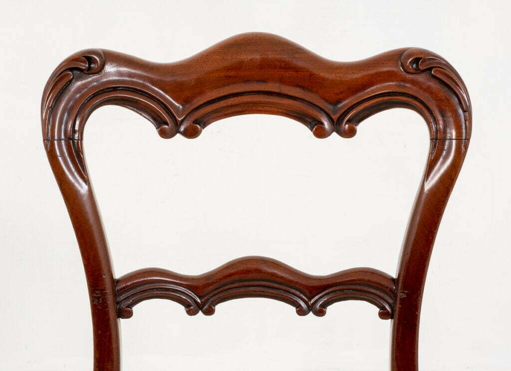Pair of Mahogany William IV Side Chairs.