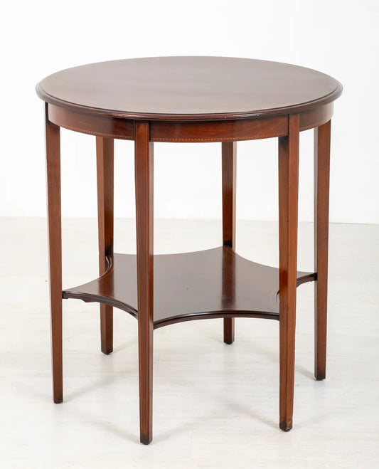 Sheraton Revival Mahogany Centre Table