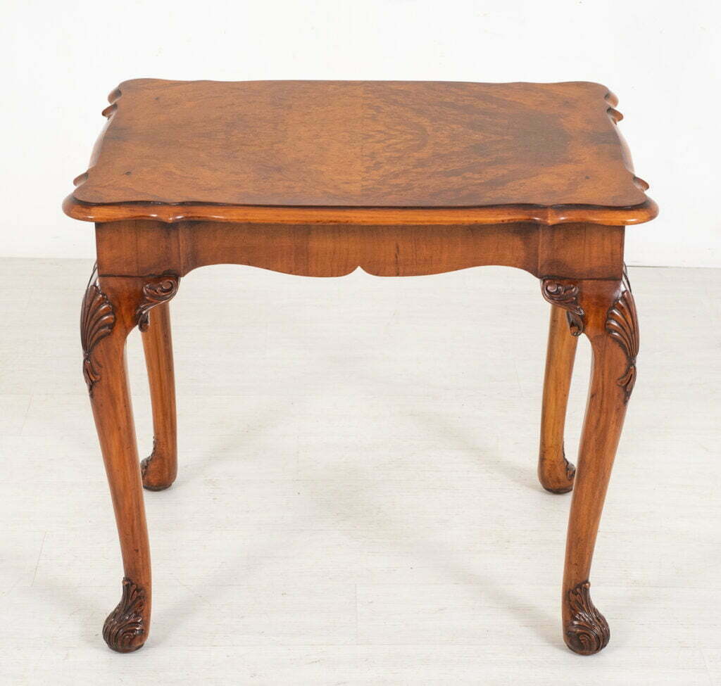 Walnut Queen Anne Style Occasional Table