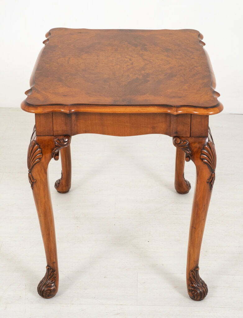 Walnut Queen Anne Style Occasional Table