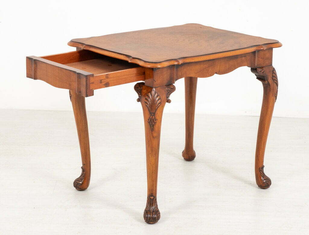 Walnut Queen Anne Style Occasional Table