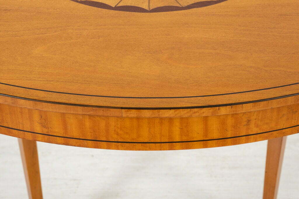 Hepplewhite Style Satinwood Occasional Table.