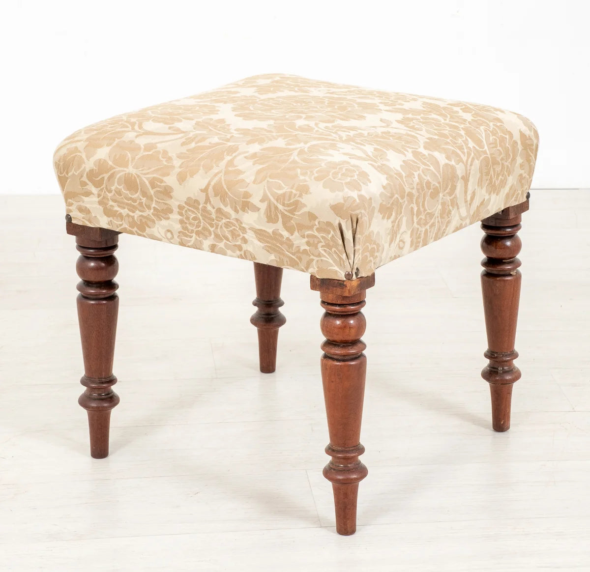 Pretty Victorian Mahogany Stool