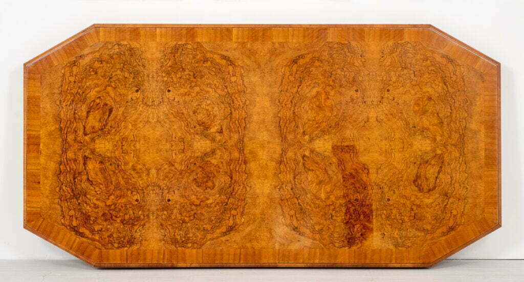 Stunning Art Deco Walnut Dining Table