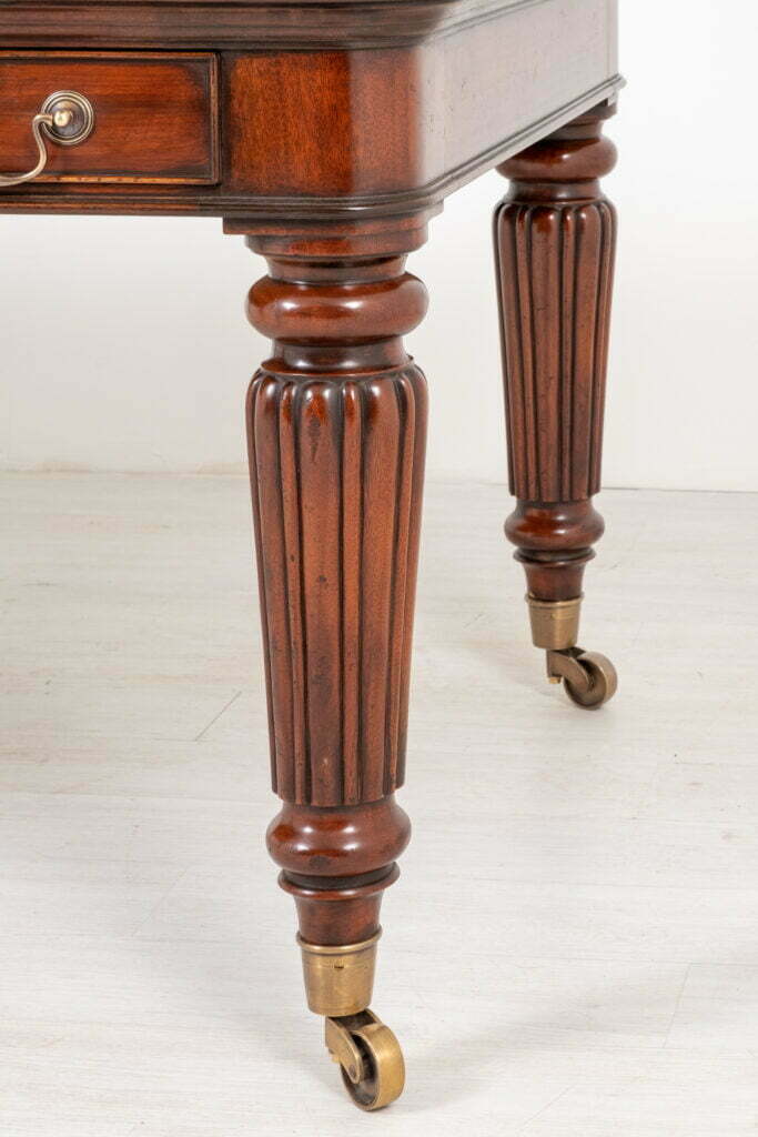 William IV Style Mahogany Writing Table