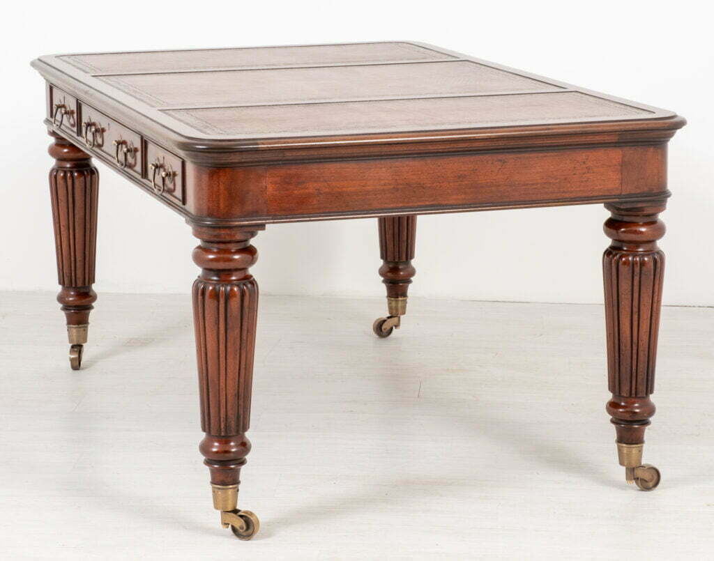 William IV Style Mahogany Writing Table