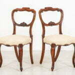 Pretty Pair of Rosewood Side Chairs