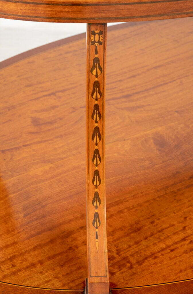 Good Quality Satinwood Etagere