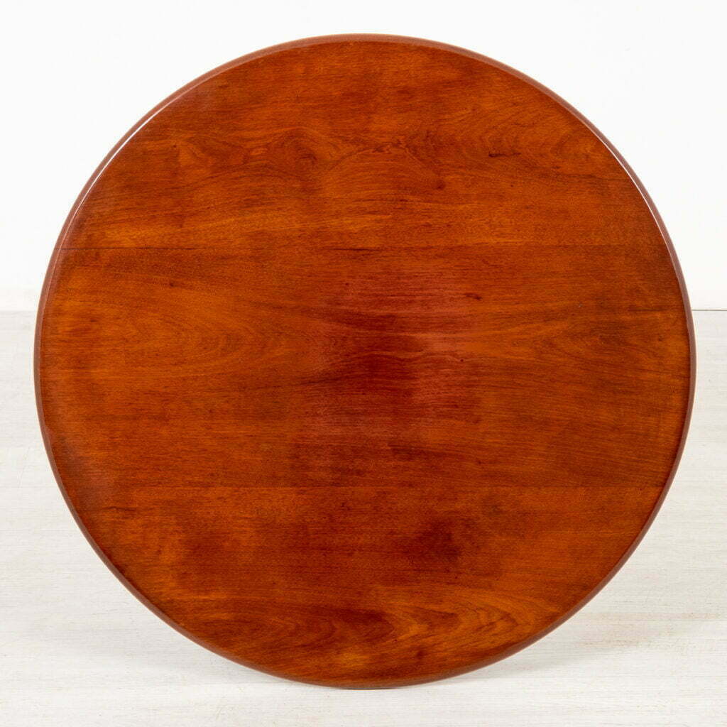 Georgian Mahogany Wine Table 1 Piece Circular Top