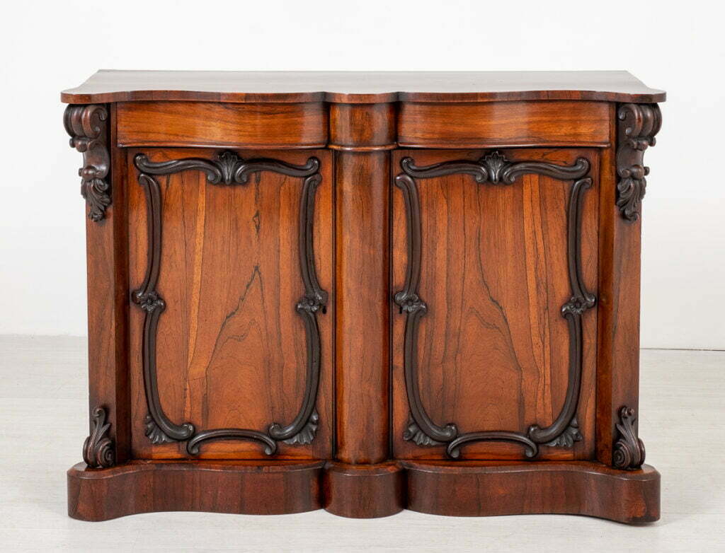 Good Victorian Rosewood Side Cabinet